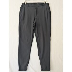 Cuts Pants Mens XL Black AO Jogger Tapered Stretch Elastic Cuff Polyester